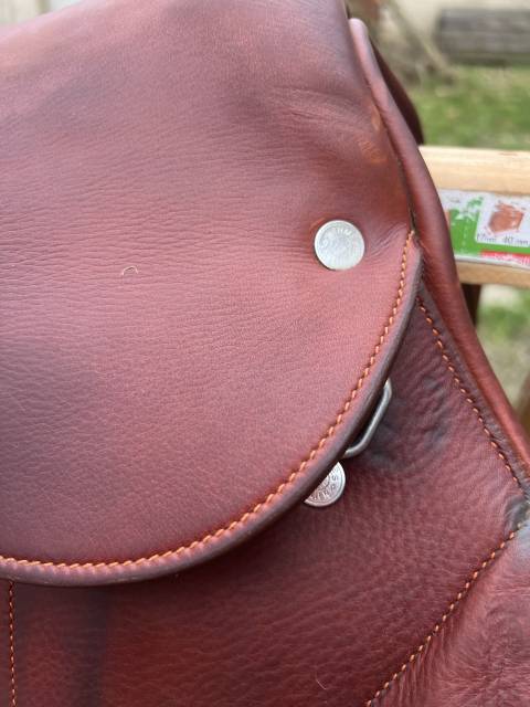 Sella da salto ostacoli Hermès  18" - 2017