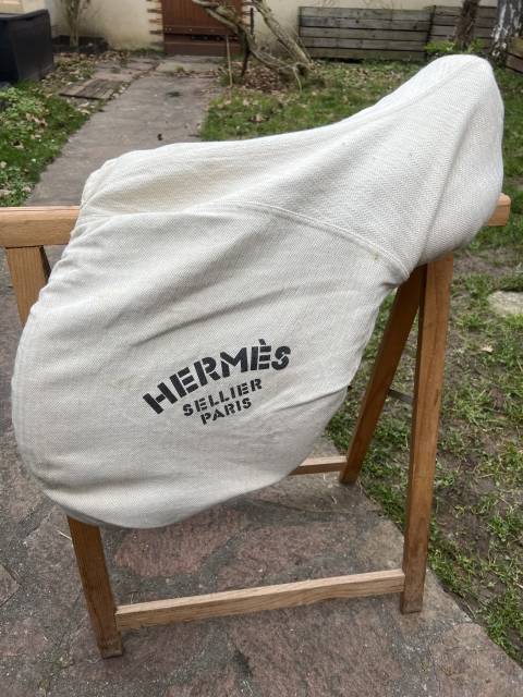 Sella da salto ostacoli Hermès  18" - 2017