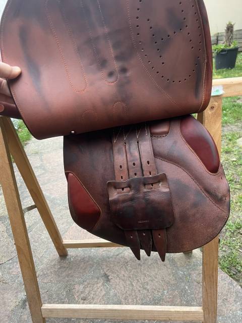 Sella da salto ostacoli Hermès  18" - 2017