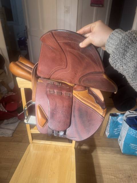 Sella da salto ostacoli CWD  17" - 2014