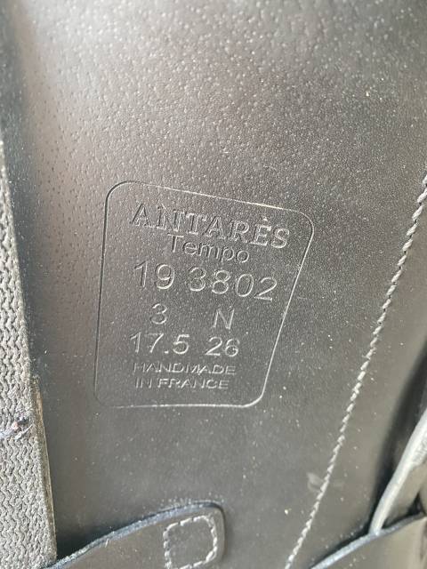 Sella da dressage Antar&egrave;s  17.5" - 2019