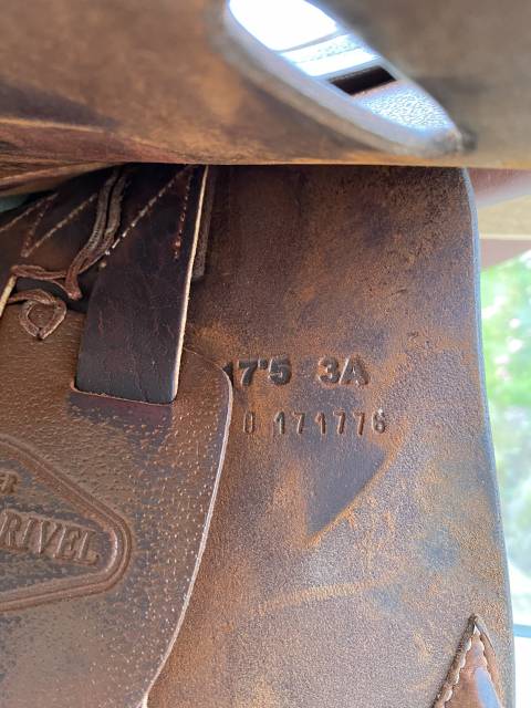 Sella da salto ostacoli Antar&egrave;s  17.5" - 2017