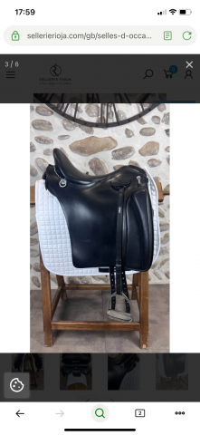 Sella portoghese Zaldi Lusitanus 17.5" - 2021