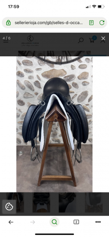 Sella portoghese Zaldi Lusitanus 17.5" - 2021