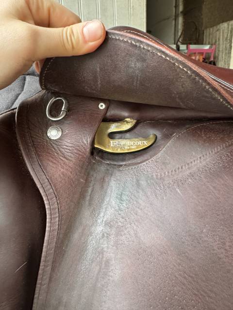 Sella da salto ostacoli Devoucoux  17.5" - 2019