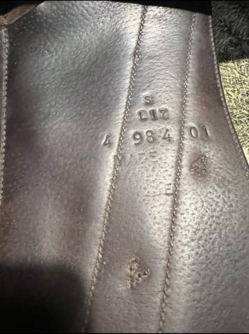 Sella da dressage Butet  17" - 2001