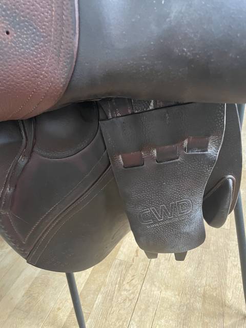 Sella da salto ostacoli CWD  17.5" - 2014