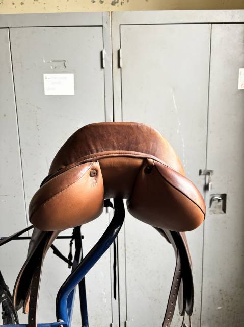 Sella da salto ostacoli Eric Thomas  17.5" - 2023