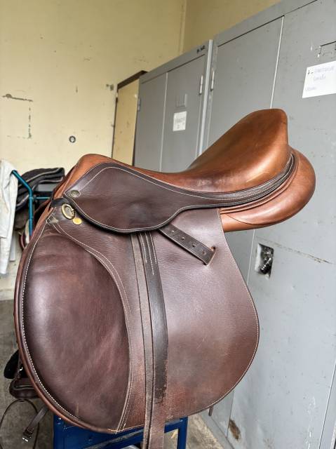 Sella da salto ostacoli Eric Thomas  17.5" - 2023