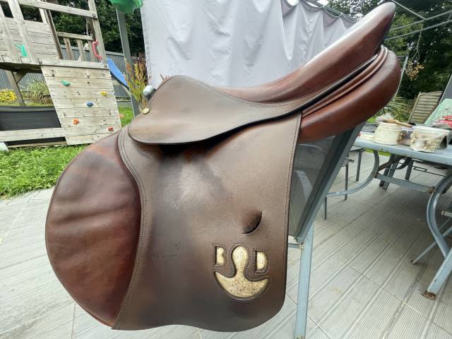 Sella mista Delgrange  17" - 2014