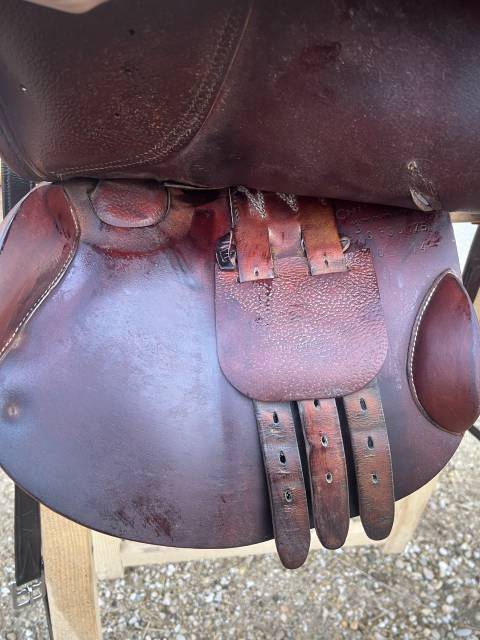 Sella da salto ostacoli Childeric  17.5" - 2014