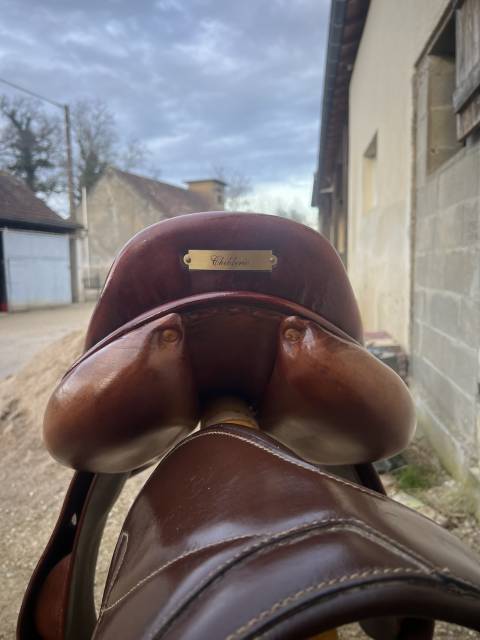 Sella da salto ostacoli Childeric  17.5" - 2014