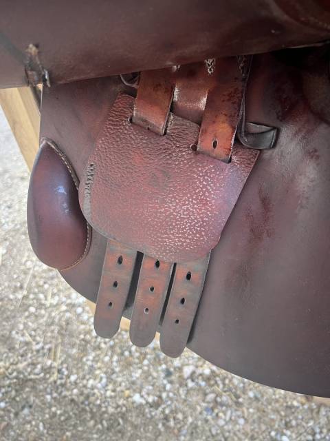 Sella da salto ostacoli Childeric  17.5" - 2014