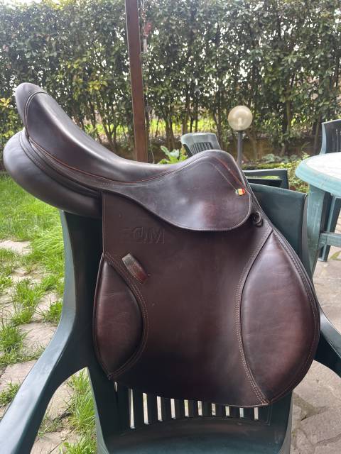 Sella EQM 17’5 marrone