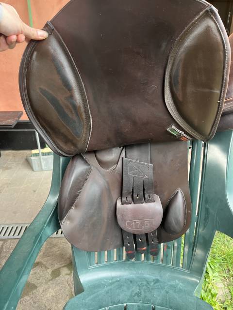 Sella EQM 17’5 marrone