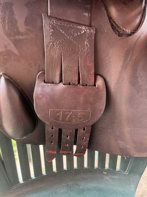 Sella EQM 17’5 marrone