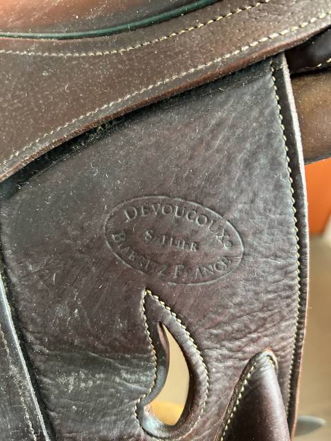 Sella da salto ostacoli Devoucoux  16.5" - 2012