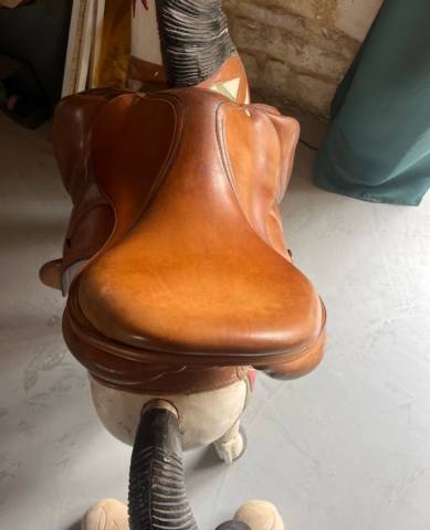 Sella da salto ostacoli Devoucoux  17.5" - 2010