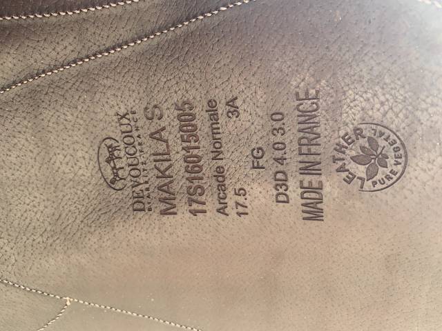 Sella da dressage Devoucoux  17.5" - 2017