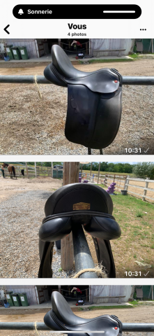 Sella da dressage Albion  17.5" - 2016