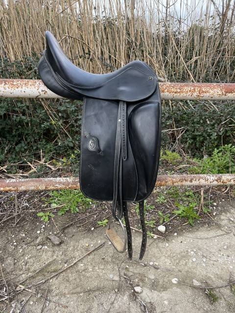 Sella da dressage Carlos Pinto Zaldi 17.5" - 2015