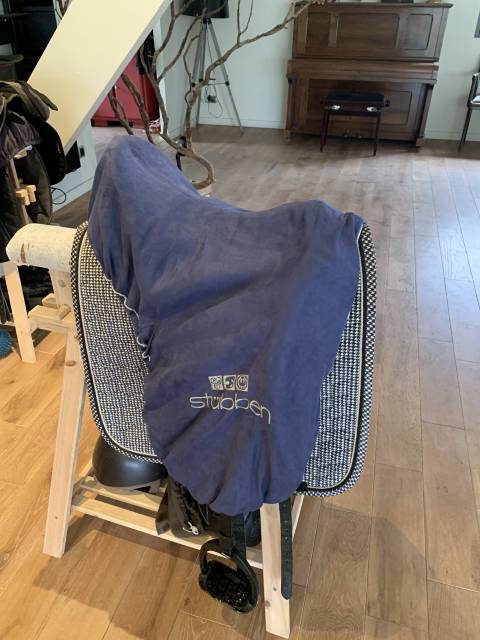 Sella da dressage Stubben Carlos Pinto  17" - 2012