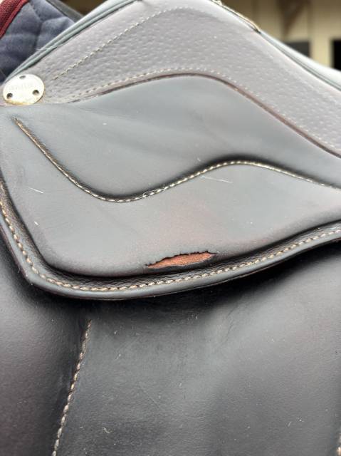 Sella da cross Devoucoux  17.5" - 2016