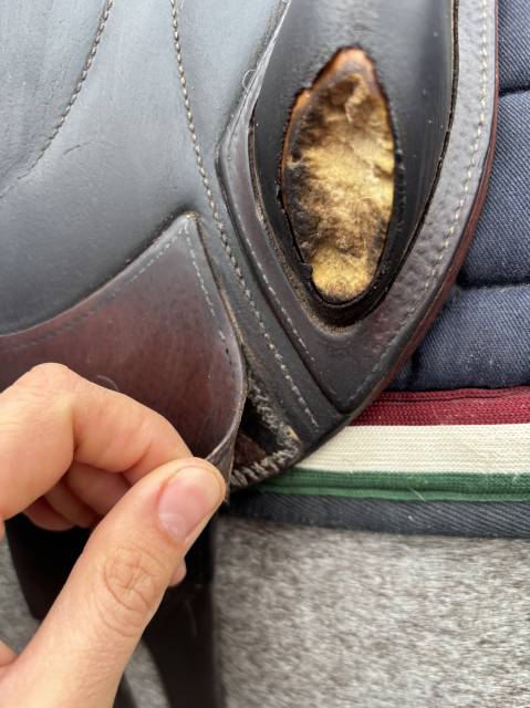 Sella da cross Devoucoux  17.5" - 2016