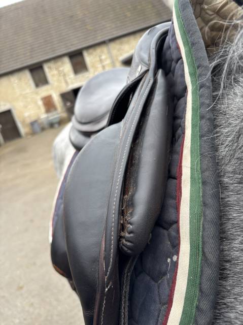 Sella da cross Devoucoux  17.5" - 2016