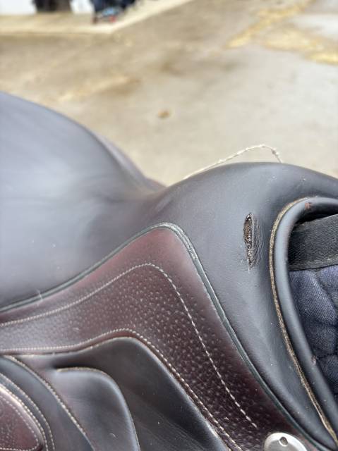 Sella da cross Devoucoux  17.5" - 2016