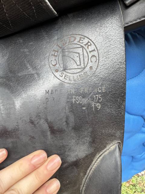 Sella da salto ostacoli Childeric  17.5" - 2019