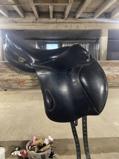 Sella mista Gaston Mercier  17.5" - 2012