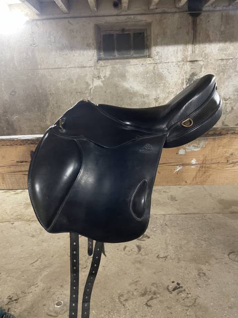 Sella mista Gaston Mercier  17.5" - 2012