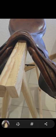 Sella da salto ostacoli Forestier  17.5" - 2008