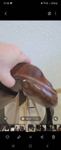 Sella da salto ostacoli Forestier  17.5" - 2008