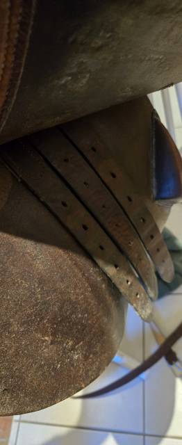 Sella da salto ostacoli Forestier  17.5" - 2008