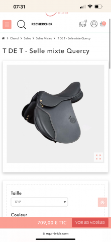 Sella mista TdeT  17.5" - 2025