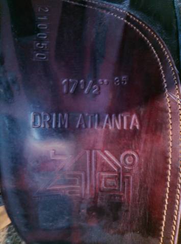 Sella da dressage Zaldi  17.5" - 2018