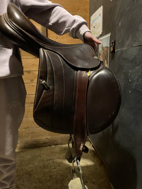 Sella da salto ostacoli Equipe  17.5" - 2020