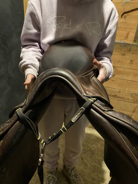 Sella da salto ostacoli Equipe  17.5" - 2020