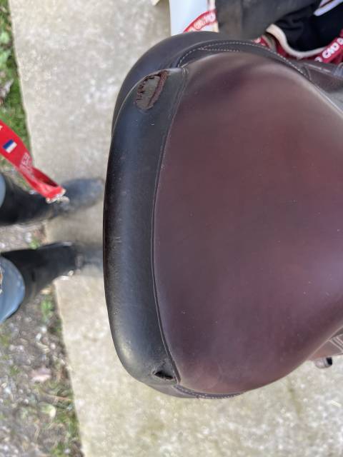 Sella da salto ostacoli CWD  17.5" - 2023