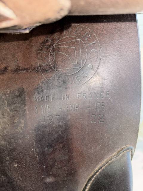 Sella da salto ostacoli Childeric  17.5" - 2022