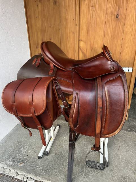 Sella da trekking TH Cuir ARVERNE 16.5" - 2003