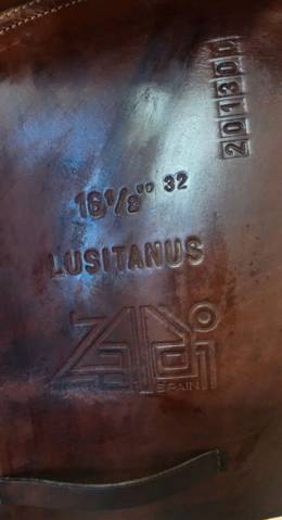 Sella spagnola Zaldi Lusitanus 16.5" - 2020