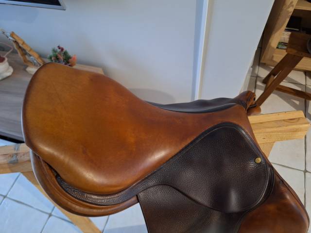 Sella da salto ostacoli Delgrange  18" - 2012