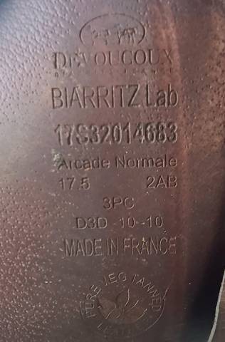 Sella da salto ostacoli Devoucoux  17.5" - 2017