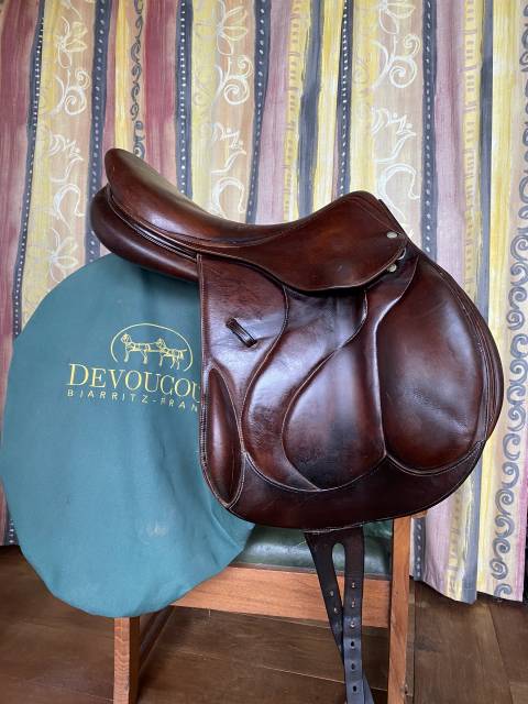 Sella mista Devoucoux  17.5" - 2001