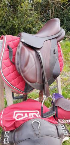 Sella da cross CWD  17.5" - 2020