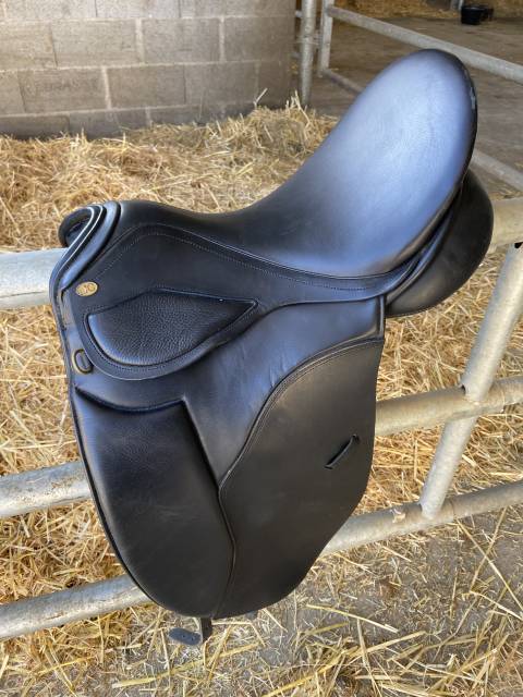 Sella da dressage Jorge Canaves Potro 17.5" - 2016
