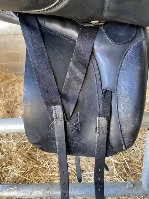 Sella da dressage Jorge Canaves Potro 17.5" - 2016